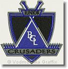 Junior Crusaders - Embroidery Design Sample - Vodmochka Graffix Custom Embroidery Digitizing Services * 500 x 507 * (79KB)