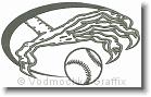 Kauai High School Baseball - Embroidery Design Sample - Vodmochka Graffix Custom Embroidery Digitizing Services * 500 x 309 * (35KB)