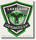 Lakeland Nighthawks - Embroidery Design Sample - Vodmochka Graffix Custom Embroidery Digitizing Services * 500 x 565 * (99KB)