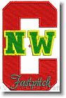 NWC Fastpitch - Embroidery Design Sample - Vodmochka Graffix Custom Embroidery Digitizing Services * 357 x 539 * (100KB)