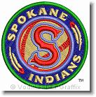 Spokane Indians Baseball - Embroidery Design Sample - Vodmochka Graffix Custom Embroidery Digitizing Services * 500 x 504 * (121KB)