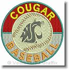 WSU Cougar Baseball - Embroidery Design Sample - Vodmochka Graffix Custom Embroidery Digitizing Services * 500 x 501 * (112KB)