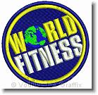 World Fitness - Embroidery Design Sample - Vodmochka Graffix Custom Embroidery Digitizing Services * 500 x 488 * (107KB)