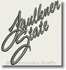 Faulkner State - Embroidery Text Design Sample - Vodmochka Graffix Custom Embroidery Digitizing Services * 500 x 530 * (48KB)