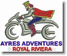 Ayres Adventures Royal Riviera - Embroidery Design Sample - Vodmochka Graffix Custom Embroidery Digitizing Services * 500 x 417 * (64KB)