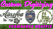 Custom Logo Embroidery Digitizing By Vodmochka Graffix