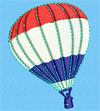 Air Balloon - Satin - Free Embroidery Design